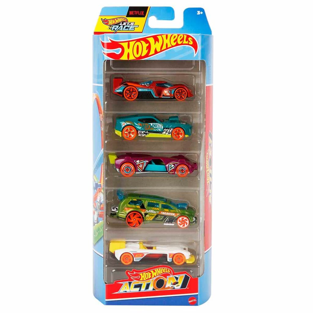 Hot Wheels Formula One Set of 5 cars