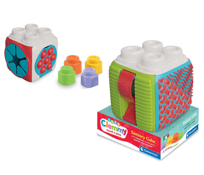 Clementoni Sensory Activities Basket Baby Sensory Activity Cube 6 to 36m