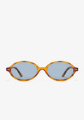 Unisex sunglasses D. Franklin ultra light elliptical orange