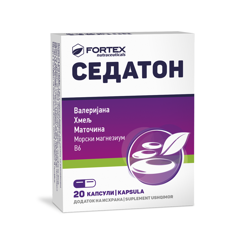 Fortex sedation, 20 capsules