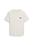 Tom Tailor Denim Basic Male T-shirt - Greyish white