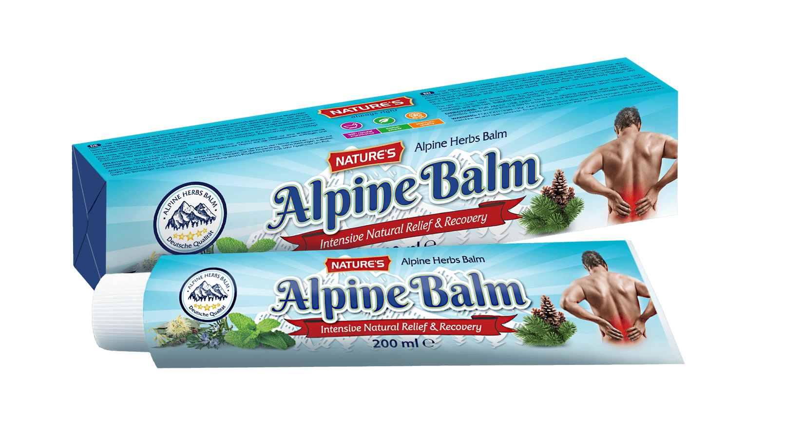 SEPTIMA Global nature's alpine balm alpine pain medicine, 200 ml