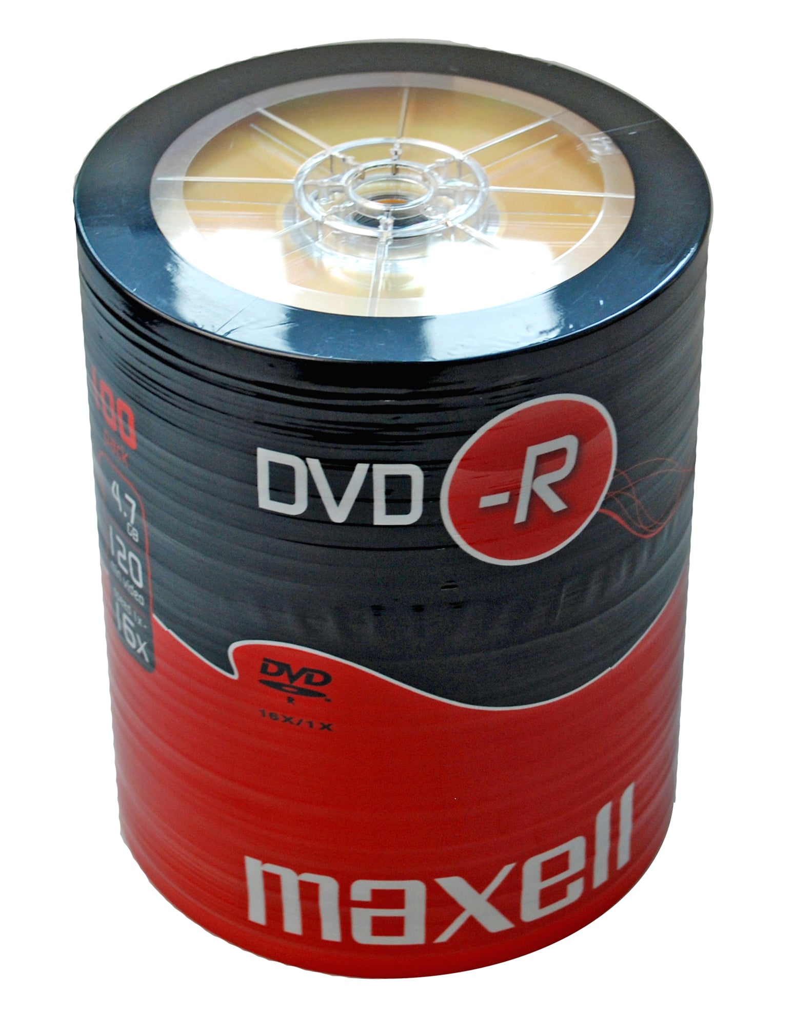 Maxell Optical media DVD-R 4.7GB, 100pcs, 16x, shrink