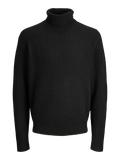 JJ Rebel Men's Jumper JREBFREY Knit Roll Neck