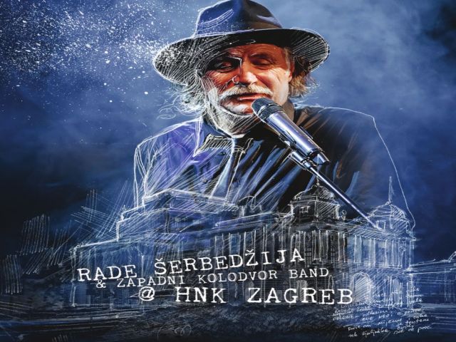 Croatia Records CD Placa Rade Sherbedjija and Zapadni Kolodvor-HN