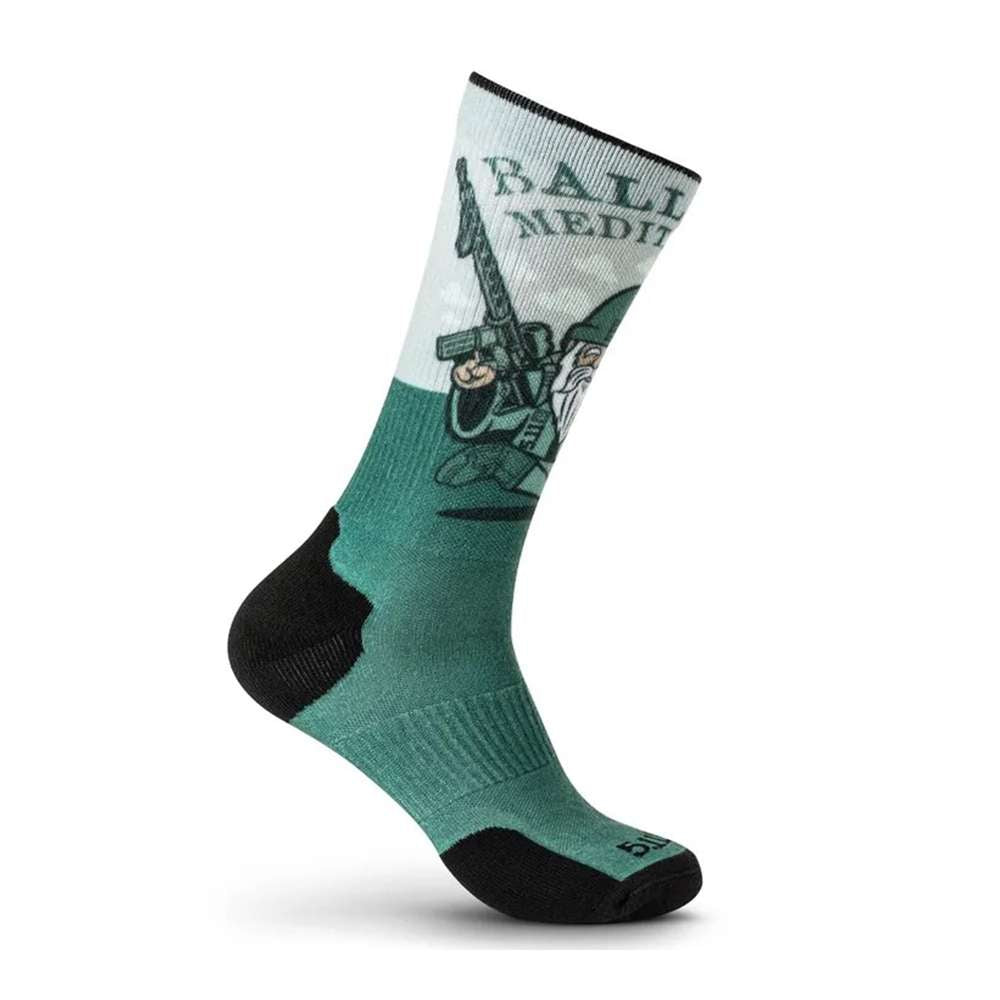 Sock and Awe Crew Ballistic Med, Green