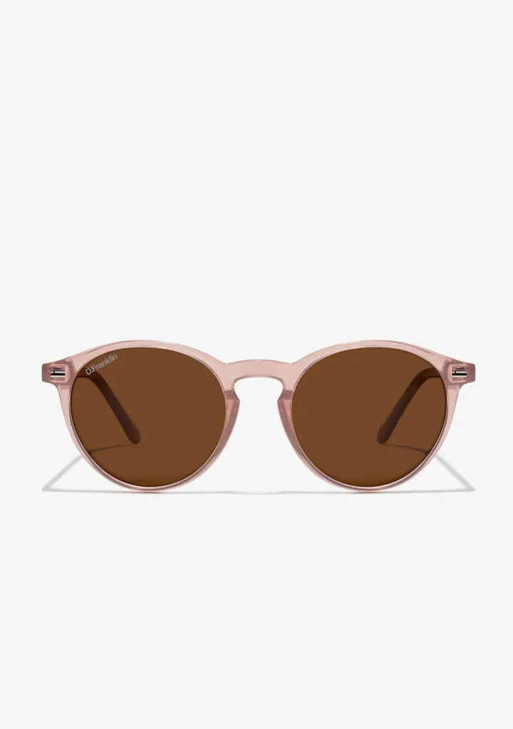 Unisex sunglasses by D. Franklin Ultra light pink