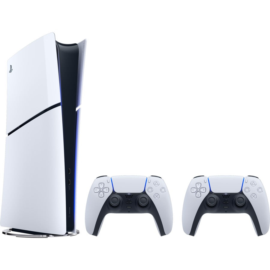 Sony PlayStation 5 Disc Edition Slim Console + EXTRA DualSense Wireless Controller