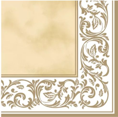 Sulfates 33*33mm 1/20 Rococo ethnic scheme