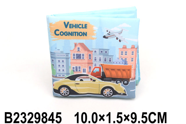 A soft baby car book