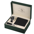 POLO SANTA BARBARA SET Clock + wallet + attachment