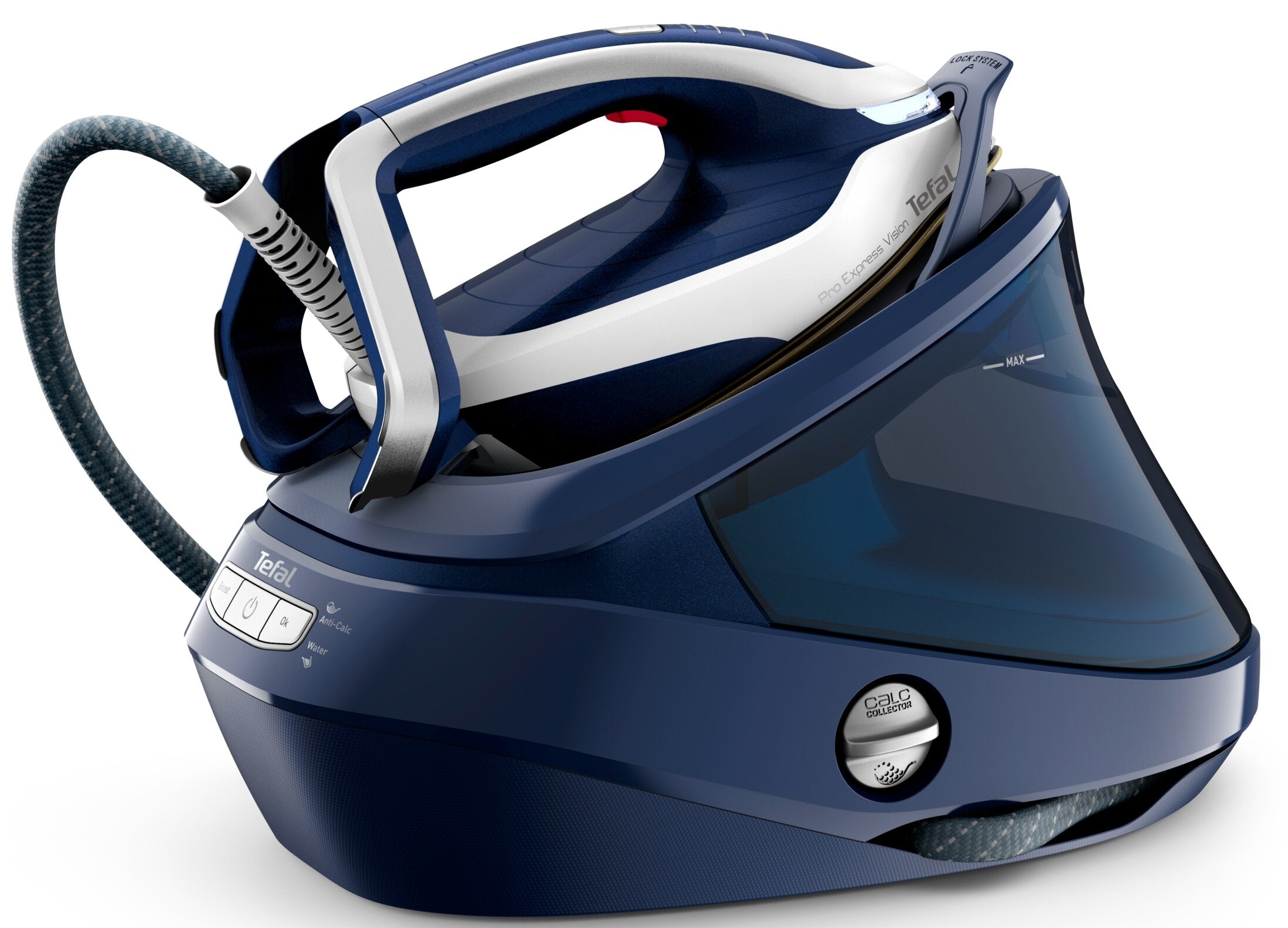 TEFAL steam station dark blue