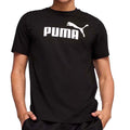 PUMA male ESS number 1 logo tee, black