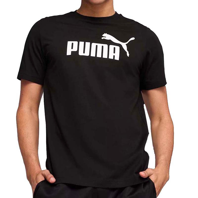 PUMA male ESS number 1 logo tee, black