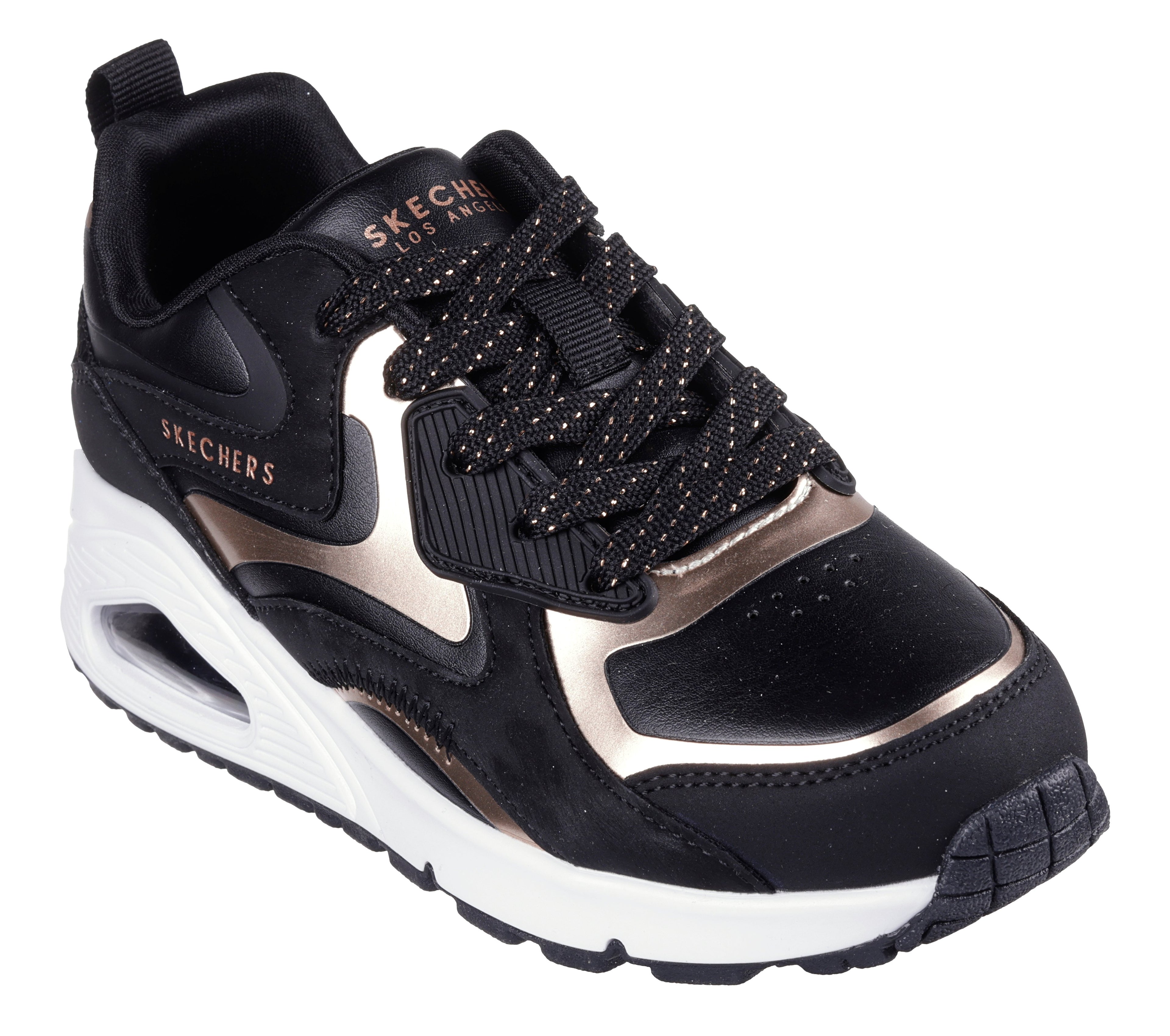 Skechers Patches for girls Uno Gen1 - Color Surge, 310547L-BKRG, black