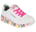 Skechers One Lite girls' shoes, 314976L-WMLT, white