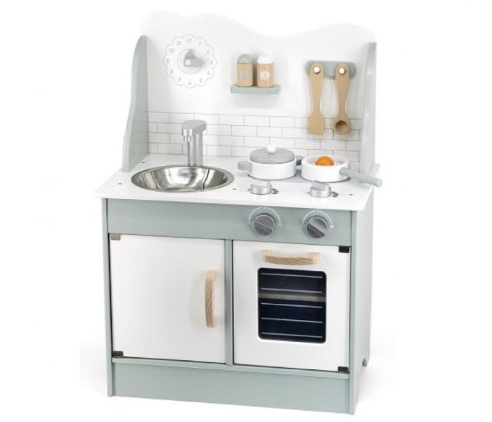PolarB Wood Kitchen Frosty Green