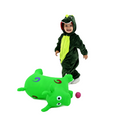 Masked clown suit dark yellow