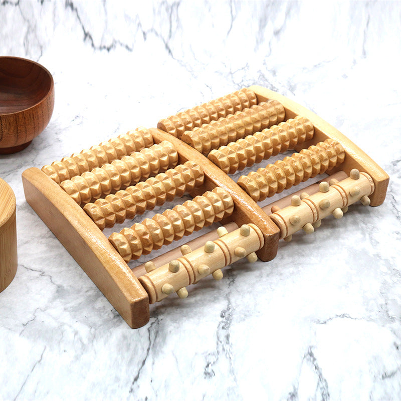 HOME IDEA Wood Massage for the Feet