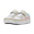 Puma Packs for girls Caven 2.0 Block AC+ Inf, white pink 394463-19