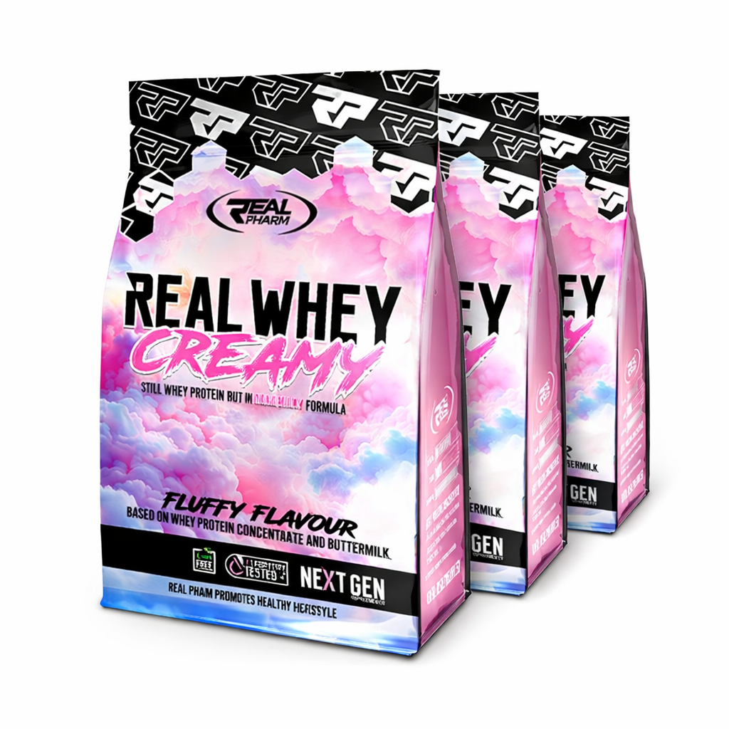 REAL PHARM CREAMY Set of protein vanilla, biscuits, every day 3 times 700 grams.