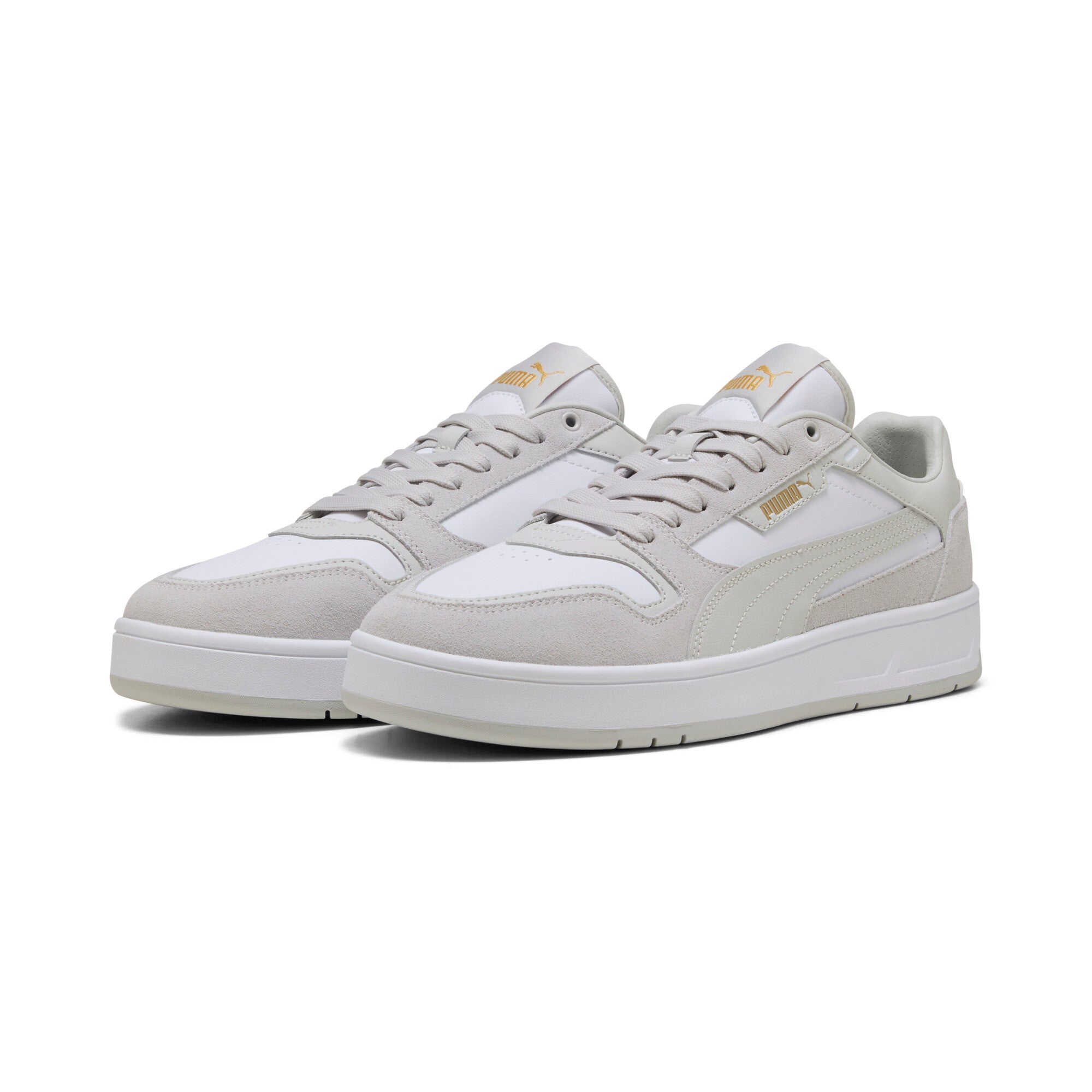 Puma Men's shoes Court Classic Street SD, 400215-02, grey and white