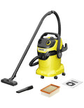 Karcher WD 5 V-25/5/22 EU - Straightener for dry and wet cleaning, 1200W, 25L, 1.628-300.0