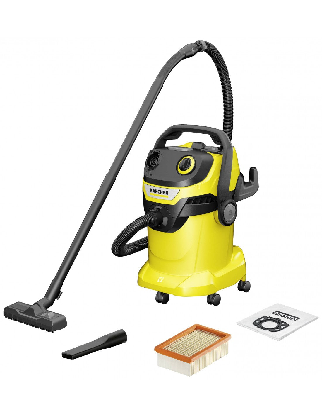 Karcher WD 5 V-25/5/22 EU - Straightener for dry and wet cleaning, 1200W, 25L, 1.628-300.0