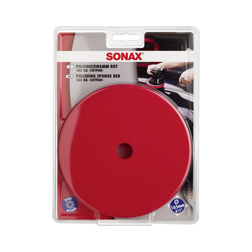 SONAX Profile polishing sponge 165mm red