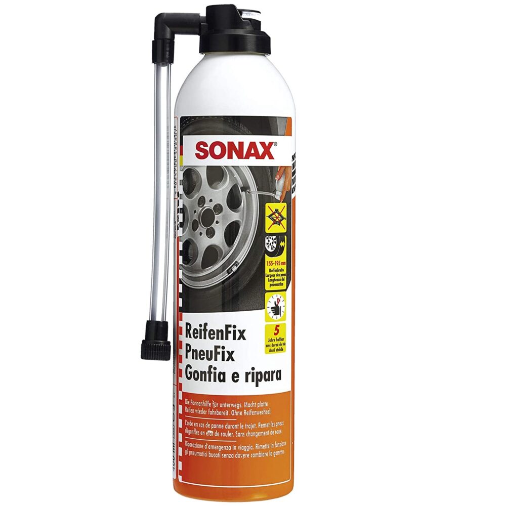 SONAX Spray for the repair of broken tyres