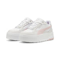 Pumpkin shoes for girls PUMA Carmen II IDOL Jr, 398876-03, white and pink