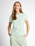 Tom Tailor Women's T-shirt 1050479, with a round cut, mint