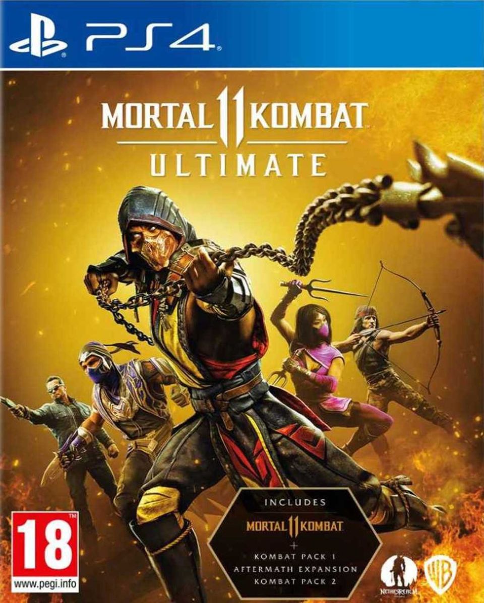 WB GAMES game for the PS4 Mortal Kombat 11 Ultimate