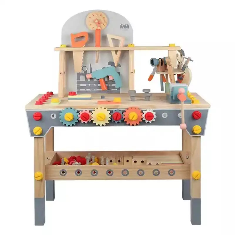 KINDERLINO Wooden workshop with tools