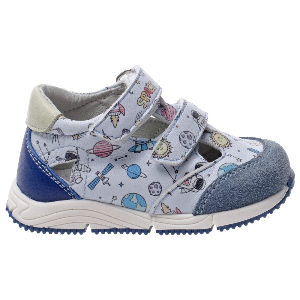 Pollino baby sandals for boys 4261, blue