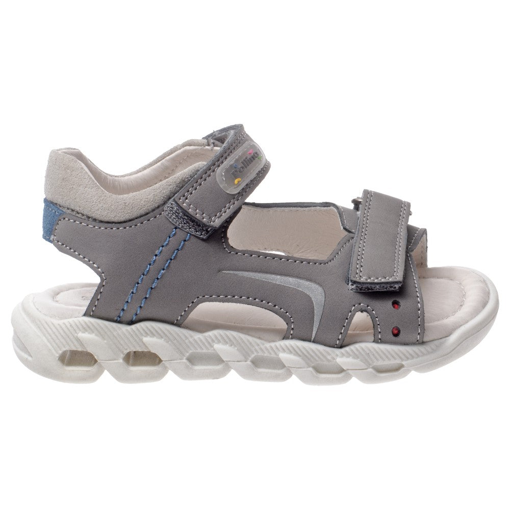 Pollino Children's sandals for boys 4276, Grey