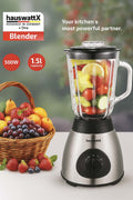 HAUSWATTX Blender with glass set (500W, 1.5L)