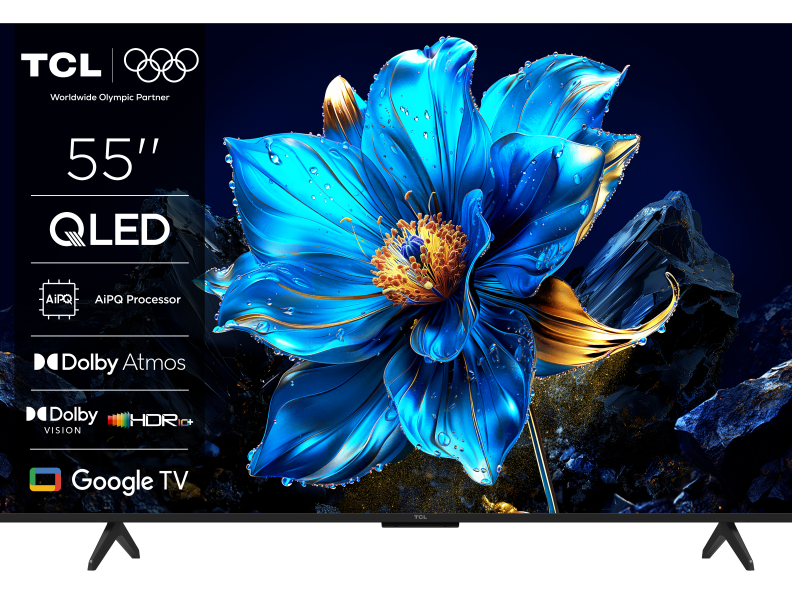 TCL Smart QLED TV P7K 4K Google TV 60Hz 55"