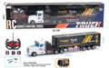Large container truck with remote control