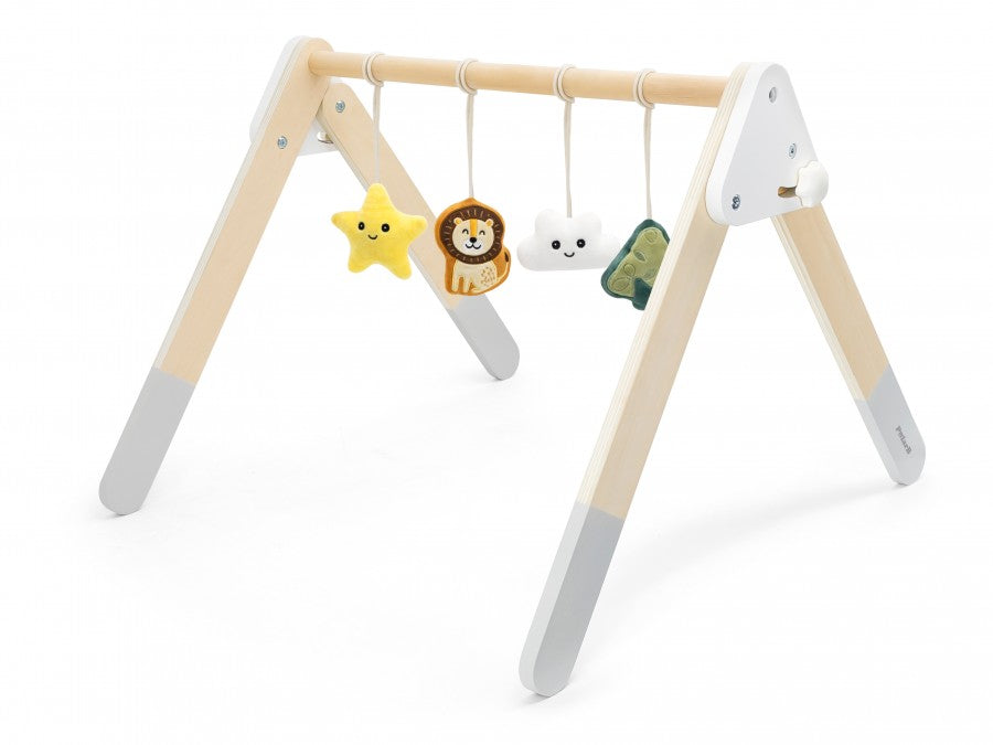 POLARB Wooden Toy Gymnastics Baby Play Gym