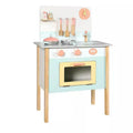 KINDERLINO Wooden kitchen set of blue color
