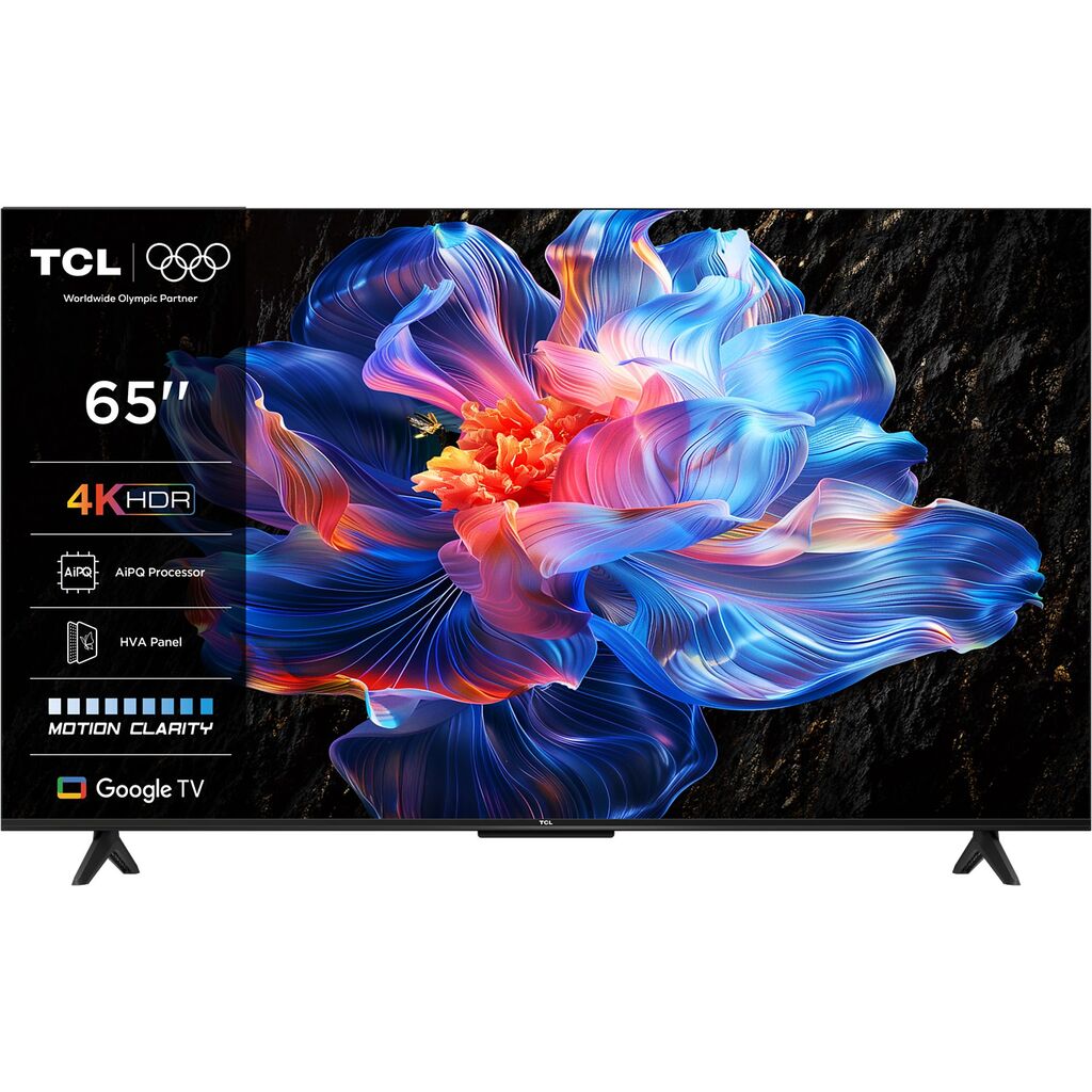 TCL Smart LED TV 65P6K 4K UHD HDR Google TV 65"