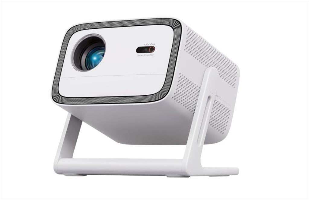 WANBO Projector Vali 1 Android 11 900 ANSI 3000:1 Full HD 1920x1080 HDMI USB 2.0 AUX WiFi 6 BT 5.0 with speakers Bell