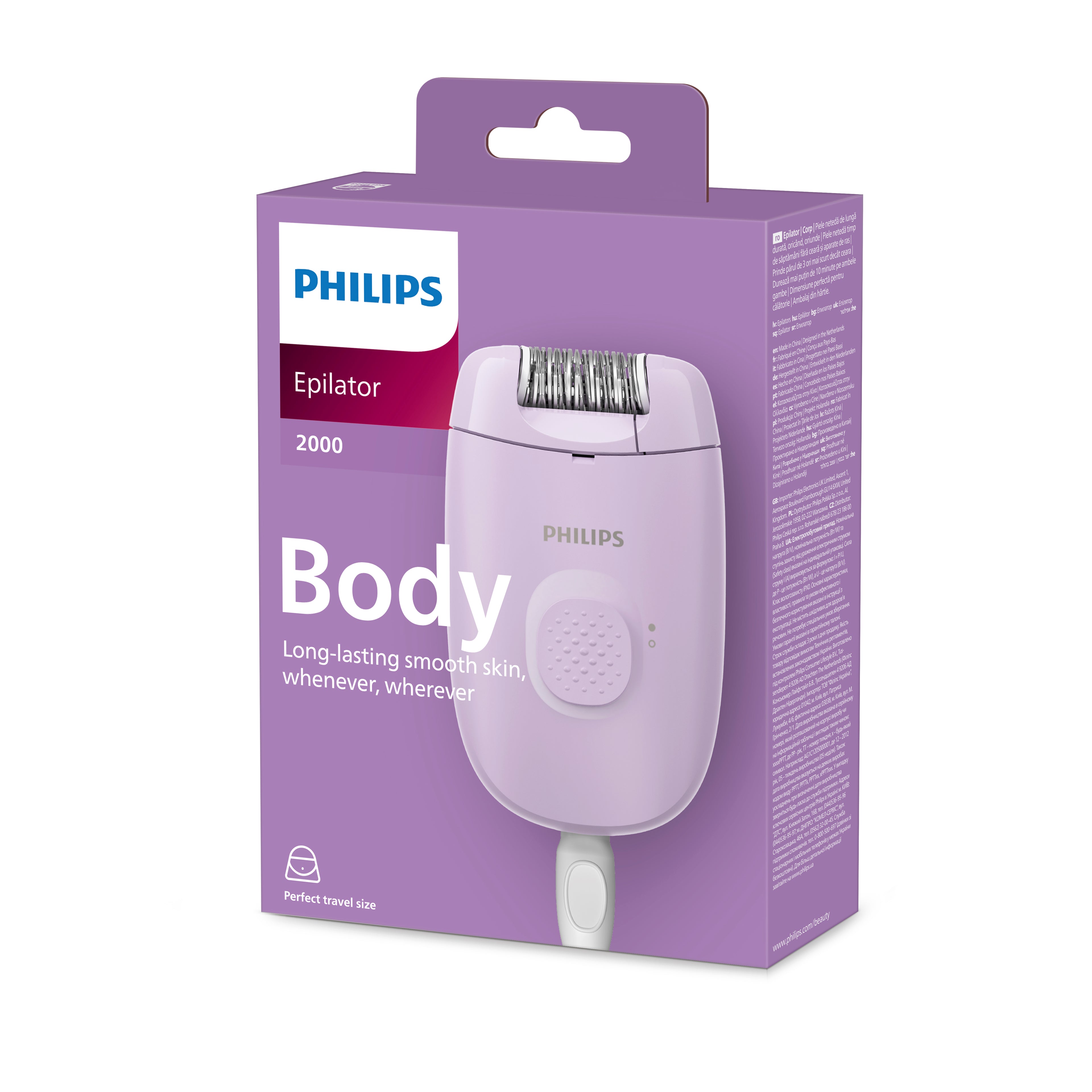 Philips Depilator for body BRE238