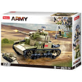 SLUBAN Tank, Medium Italian Tank, 2in1, 463 parts, WWII, M38-B0711