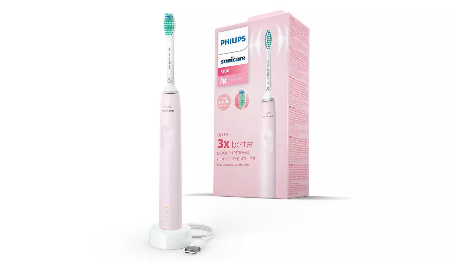 PHILIPS Sonicare HX 3671/11 Electric toothbrush, Rosewa