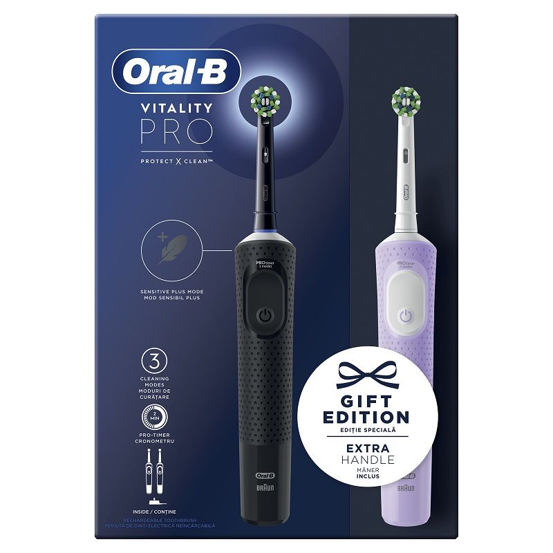 Oral-B Electric toothbrushes Vitality Pro Gift Edition 2/1
