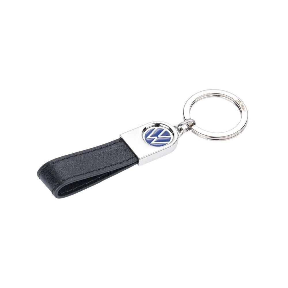 TROIKA VW logo leather loop shiny