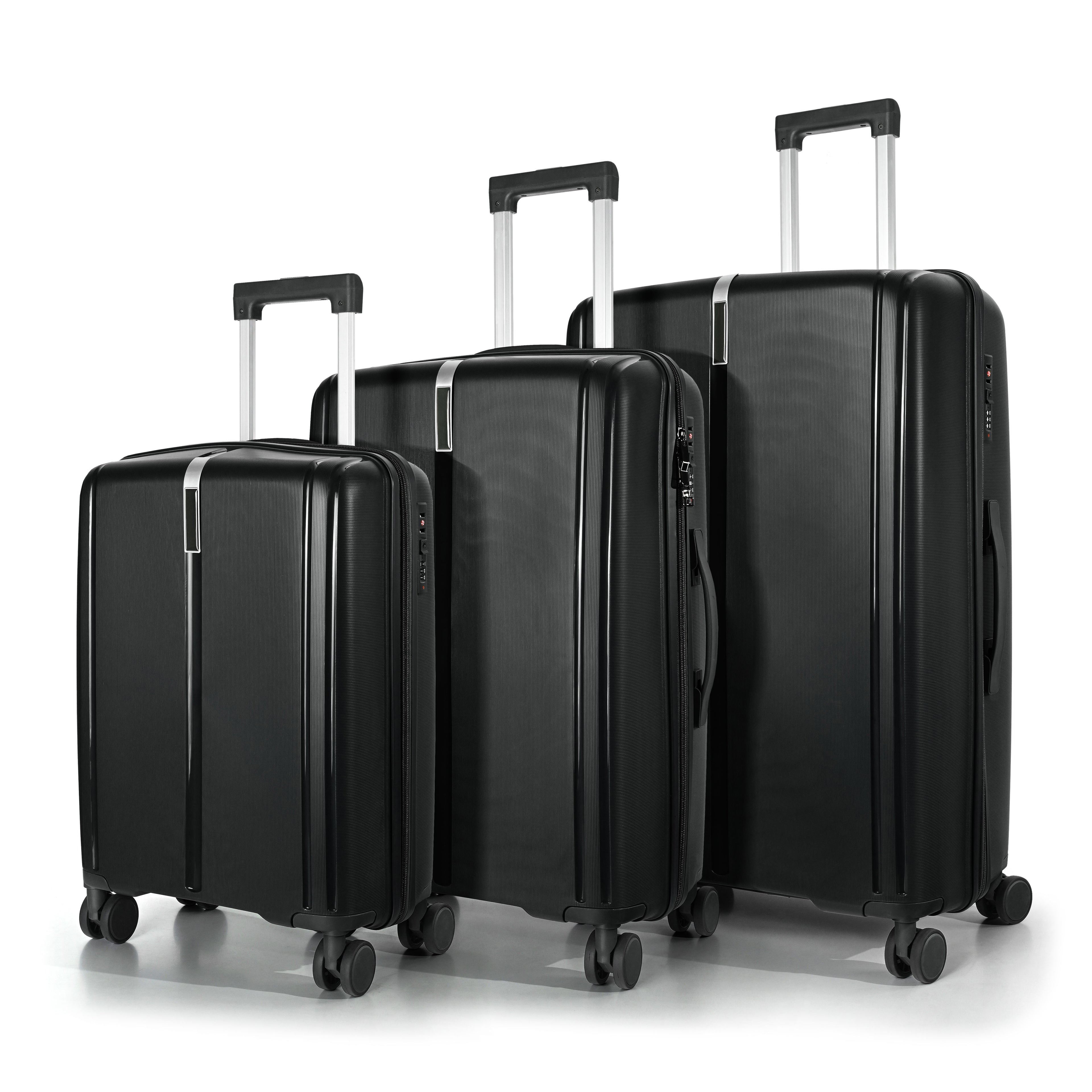 Tripmates Set suitcases R0053, 3/1, black