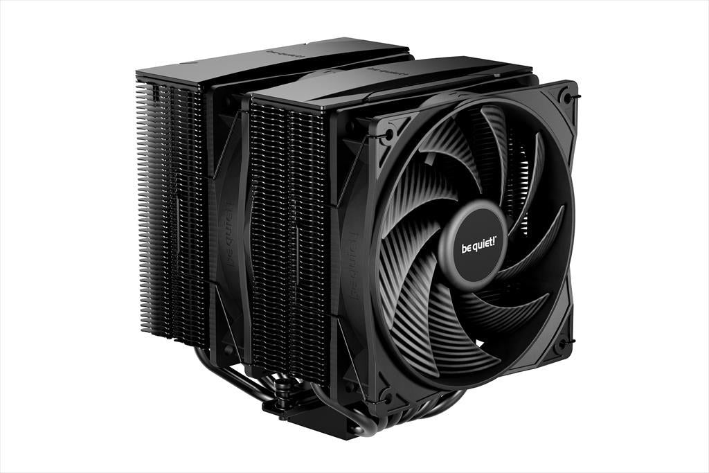 Be Quiet! Cooler for processor Pure Rock Pro 3 Black, 6 Heatpipes 6Mm, 2X Pure Wings 3 120Mm Pwm Fans, Tdp 250W, Bk042